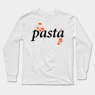 Pasta Long Sleeve T-Shirt